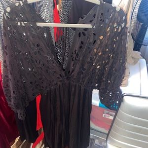 Free People Boho Mini Dress